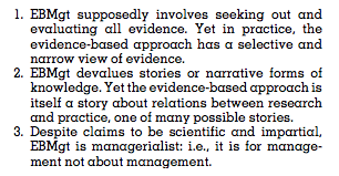 erimbau's tweet photo. "Against evidence-based management, for management learning"
#EBMgt #evidencebased #ManagementLearning
https://t.co/R5IcurLTAm https://t.co/DK7ZYRza3i