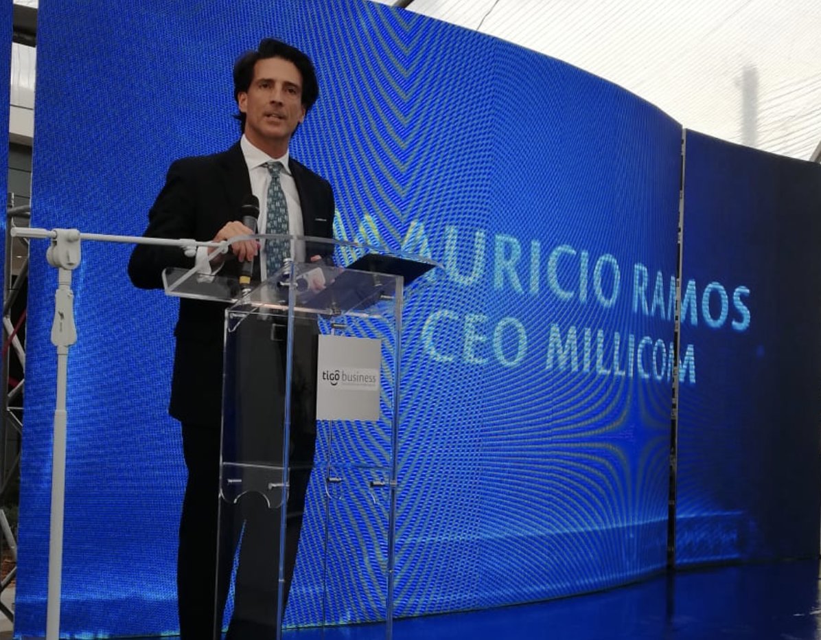 Millicom's tweet photo. “In the last three years, #TIGO has managed to connect 70% of the Honduran population to the 4G network.” #Millicom CEO, Mauricio Ramos. Learn more at [SPA] https://t.co/ryB6hbIvGX @DiarioLaPrensa https://t.co/luTznLsj9e