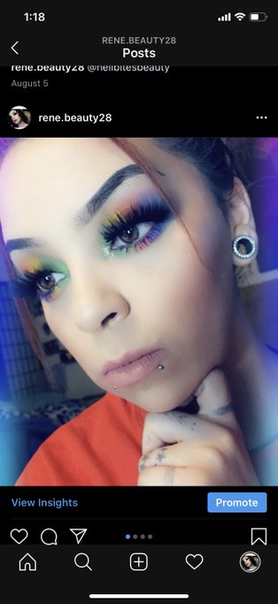 2 pic. #highhowareya #jawbreaker #tucsonmakeupartist #tucson #underdog_muas #makeupslave #makeup #motd