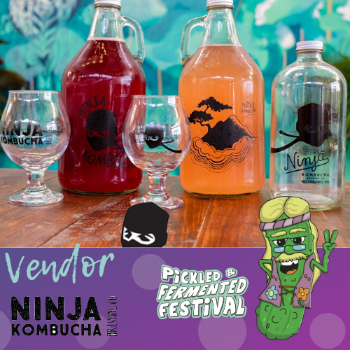 COTU Brewing (@cotubrew) on Twitter photo Next up in our vendor highlights: <a href="/NinjaKombucha/">Ninja Kombucha</a>! This local 'bucha maker recently made headlines for their soon to open tasting room in Brookland Park. Read the article in <a href="/RichmondMag/">Richmond magazine</a> → bit.ly/2pNBEQS and join us on Saturday for the Pickled & Fermented Festival! Next up in our vendor highlights: <a href="/NinjaKombucha/">Ninja Kombucha</a>! This local 'bucha maker recently made headlines for their soon to open tasting room in Brookland Park. Read the article in <a href="/RichmondMag/">Richmond magazine</a> → bit.ly/2pNBEQS and join us on Saturday for the Pickled & Fermented Festival!