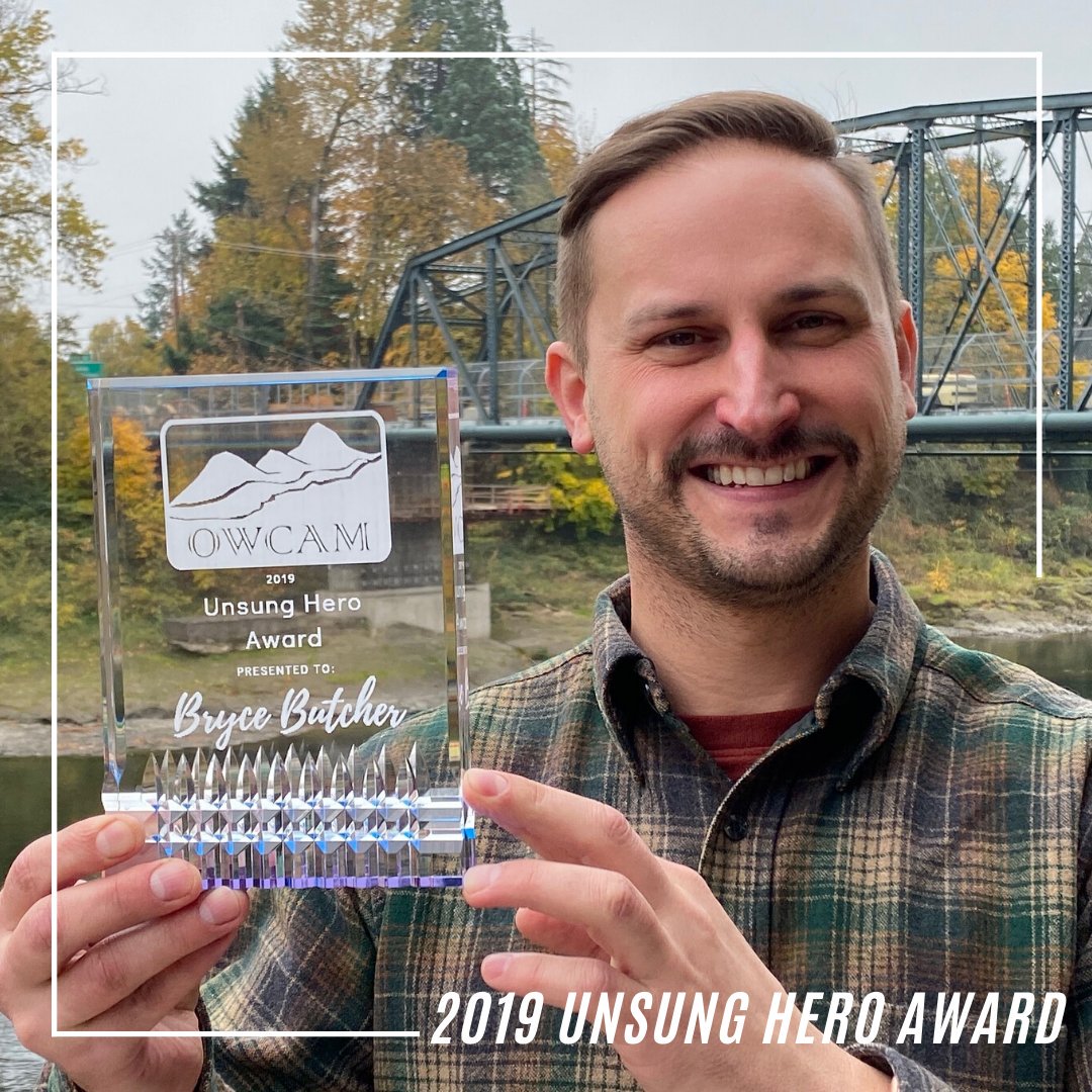 ForensicBuild's tweet image. Congratulations to Forensic’s very own Bryce Butcher for winning OWCAM’s 2019 Unsung Hero Award. Bryce’s selfless dedication, can-do attitude and passion for serving others and our local industry association partners won him this well-deserved recognition. 
°
°
#owcam #congrats