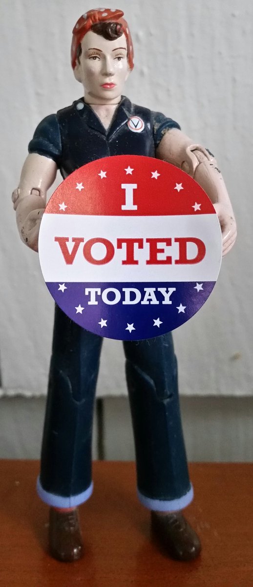 S_537's tweet photo. I #Voted today 
#Women
#Union
#AntiDonaldTrump https://t.co/4DXKmzzEFQ