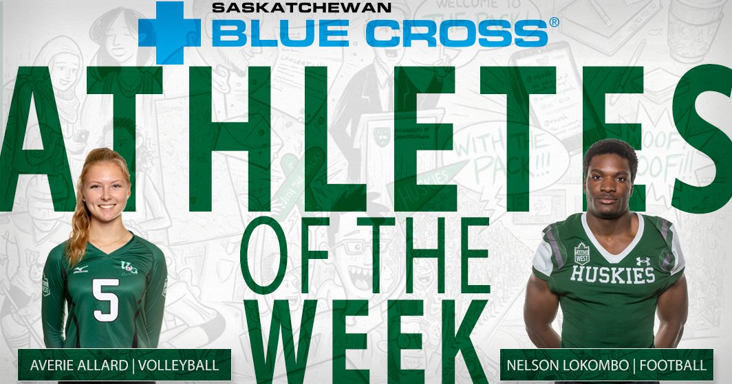 HuskieAthletics's tweet image. Congrats to our @SKBlueCross Athletes of the Week.

🏐 Averie Allard (bit.ly/2Cm2MZT)
🏈 Nelson Lokombo (bit.ly/2WLEUZ5)

#HuskiePride #SKBlueCross