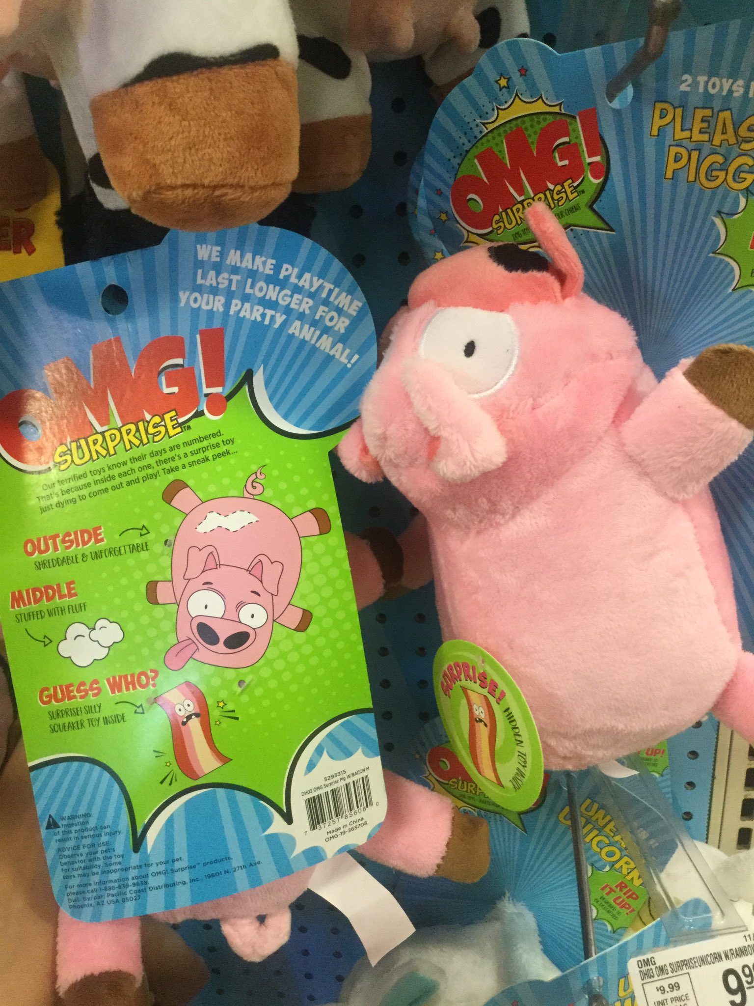 Pacific coast distributing inc dog cheap toy