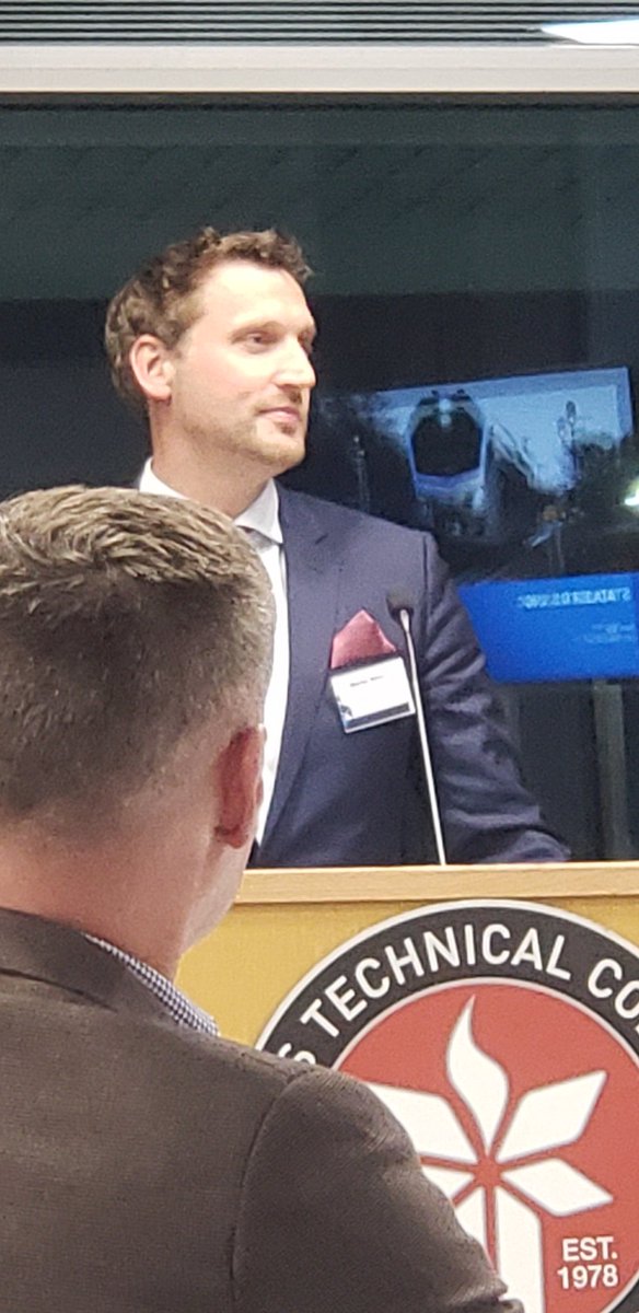 CEO of Stadler Rail, Mr. Martin Ritter, sharing how they use advanced materials in their amazing products. From 18 employees in 1979 to 10,000 today. Worldwide manufacturing. From mountain climbers to high speed.