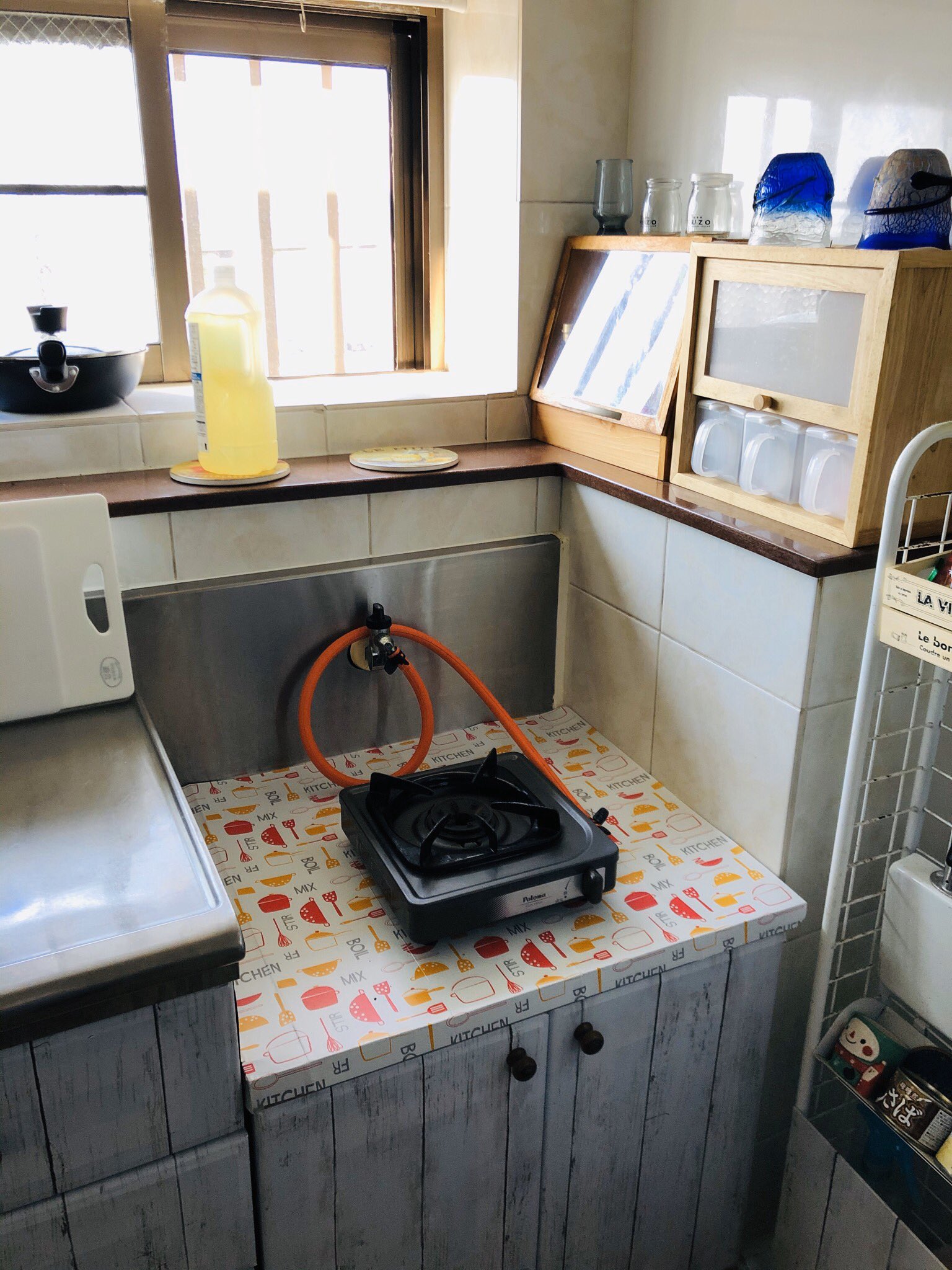 チャン ときめく事をしたい 二口コンロほしいけど一口コンロでもやってけるから悩む 掃除も楽って言うのもあるし 悩む 一口コンロ コンロ キッチン T Co 0apdtw1qgk Twitter