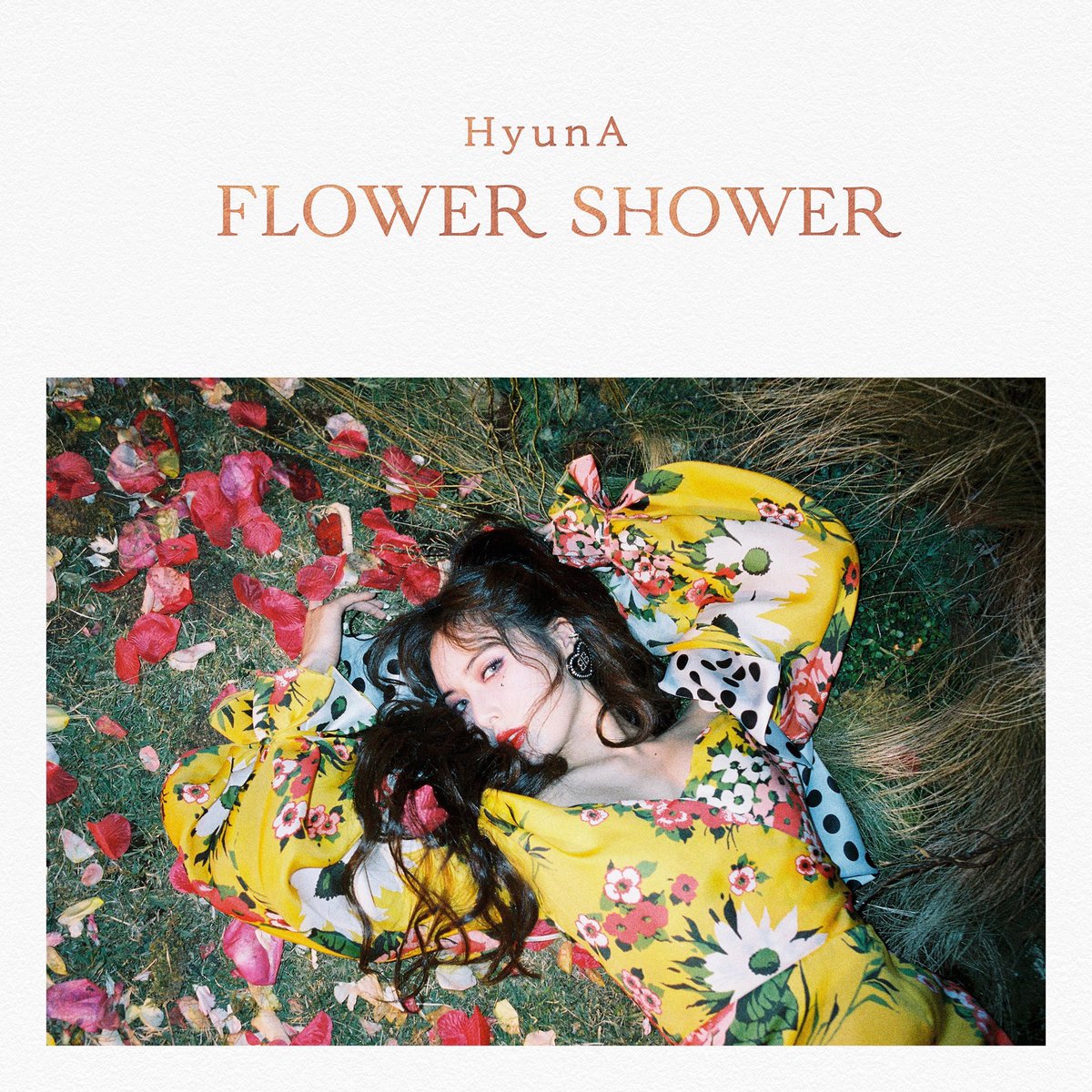 OfficialPnation's tweet photo. [HyunA] HyunA 'FLOWER SHOWER' OUT NOW

https://t.co/UQu9hjLkAm…
.
.
.
#HyunA #현아 #FLOWERSHOWER #20191105 #0600pm_kst #PNATION https://t.co/v6zVsunogr