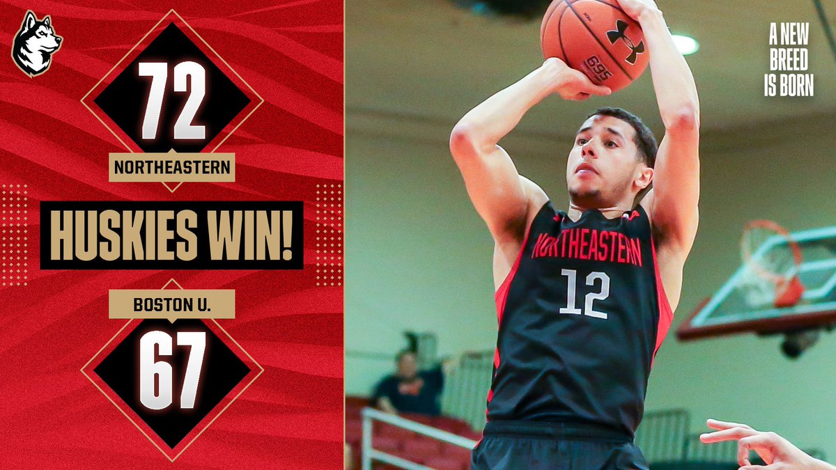 GoNUmbasketball's tweet photo. What an effort tonight. Jordan Roland scores a career-high 39 points as the Huskies hold off the Terriers! 1-0!!!

#HowlinHuskies https://t.co/F4XJYZhsMJ