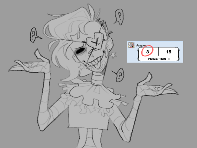 Perception is hard ft my DnD team 