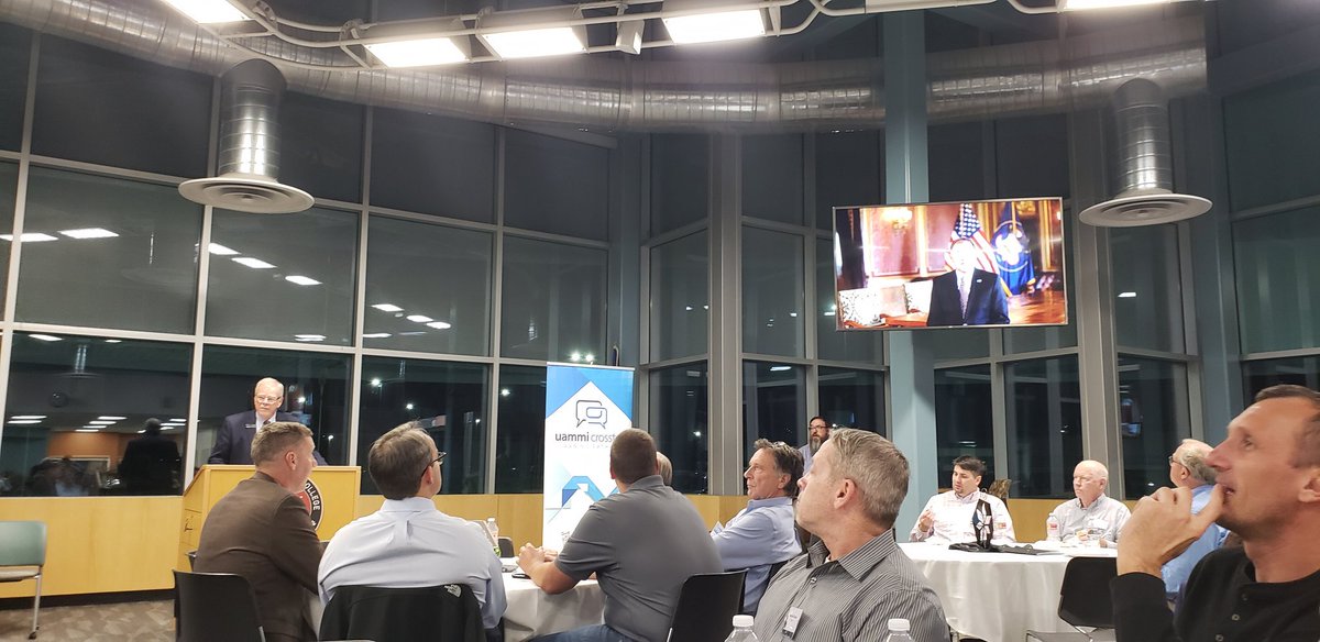 Amazing manufacturers here at the advanced composites and manufacturing conference hosted by UAMMI. Well done Jeff Edwards &amp; Brent Strong. You're doing important work connecting this essential technological ecosystem.