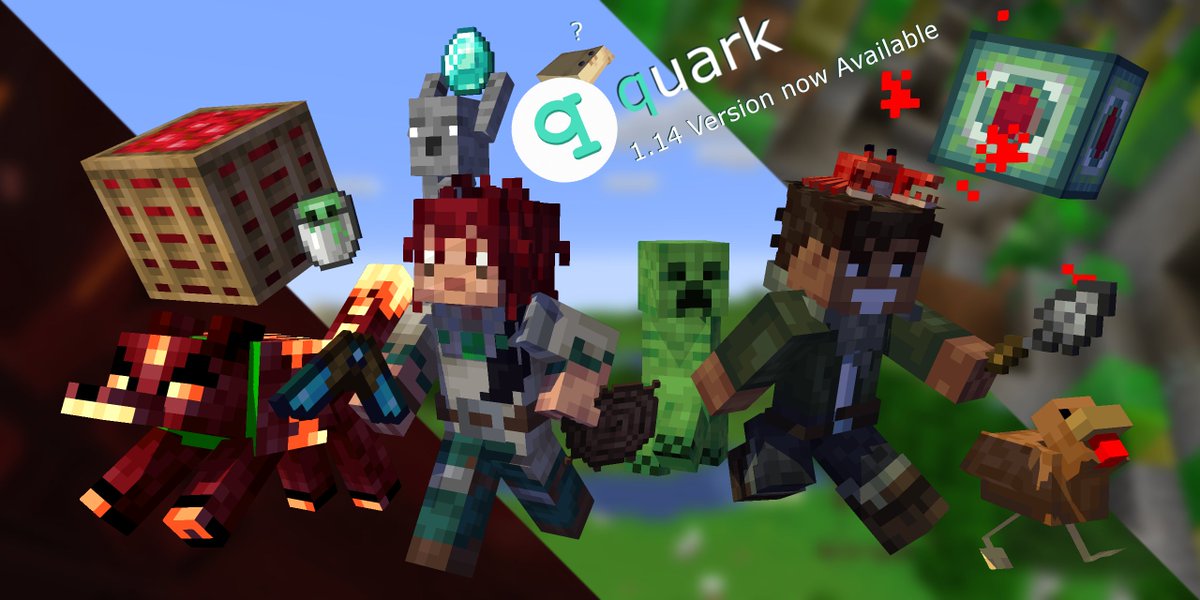 Vazkii S Mods It S Time Quark 2 0 For Minecraft Java Edition 1 14 4 Is Now Available Download Quark T Co Ky1ilv0rh7 Arl T Co Dtjuibtkh7 Release Notes T Co Elxc1awltl Rts Appreciated Enjoy And Have