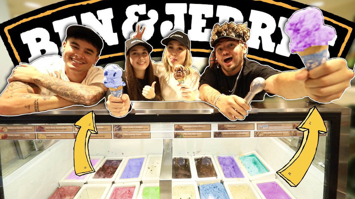 KNJ (@KianAndJc) on Twitter photo 2019-11-06 02:13:29 NEW VIDEO!!! We tried EVERY flavor of ice cream @ @benandjerrys π€ͺπ¦π¦π¦π¦ youtu.be/BJAV4MFX2M4 NEW VIDEO!!! We tried EVERY flavor of ice cream @ @benandjerrys π€ͺπ¦π¦π¦π¦ youtu.be/BJAV4MFX2M4