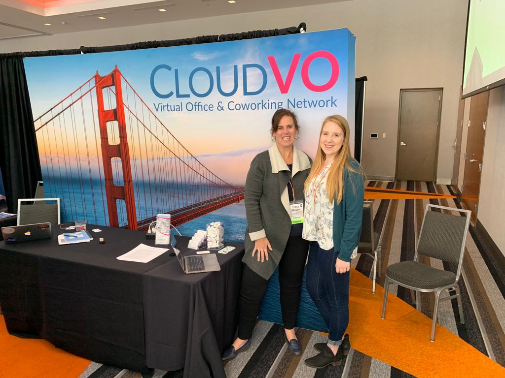 CloudVO's tweet photo. CloudVO ‘In it to Win It’ at The 2019 Office Evolution Franchisee Conference. 
#cloudvo #OEConvention2019 #inittowinit 
https://t.co/FFdXXZfzC1 https://t.co/cjj2l78flb