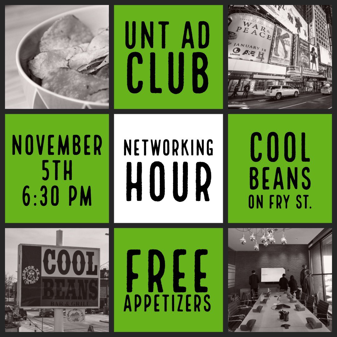 Join us tonight at 6:30 for our networking hour at Cool Beans on Fry Fry Street! Appetizers on us!
