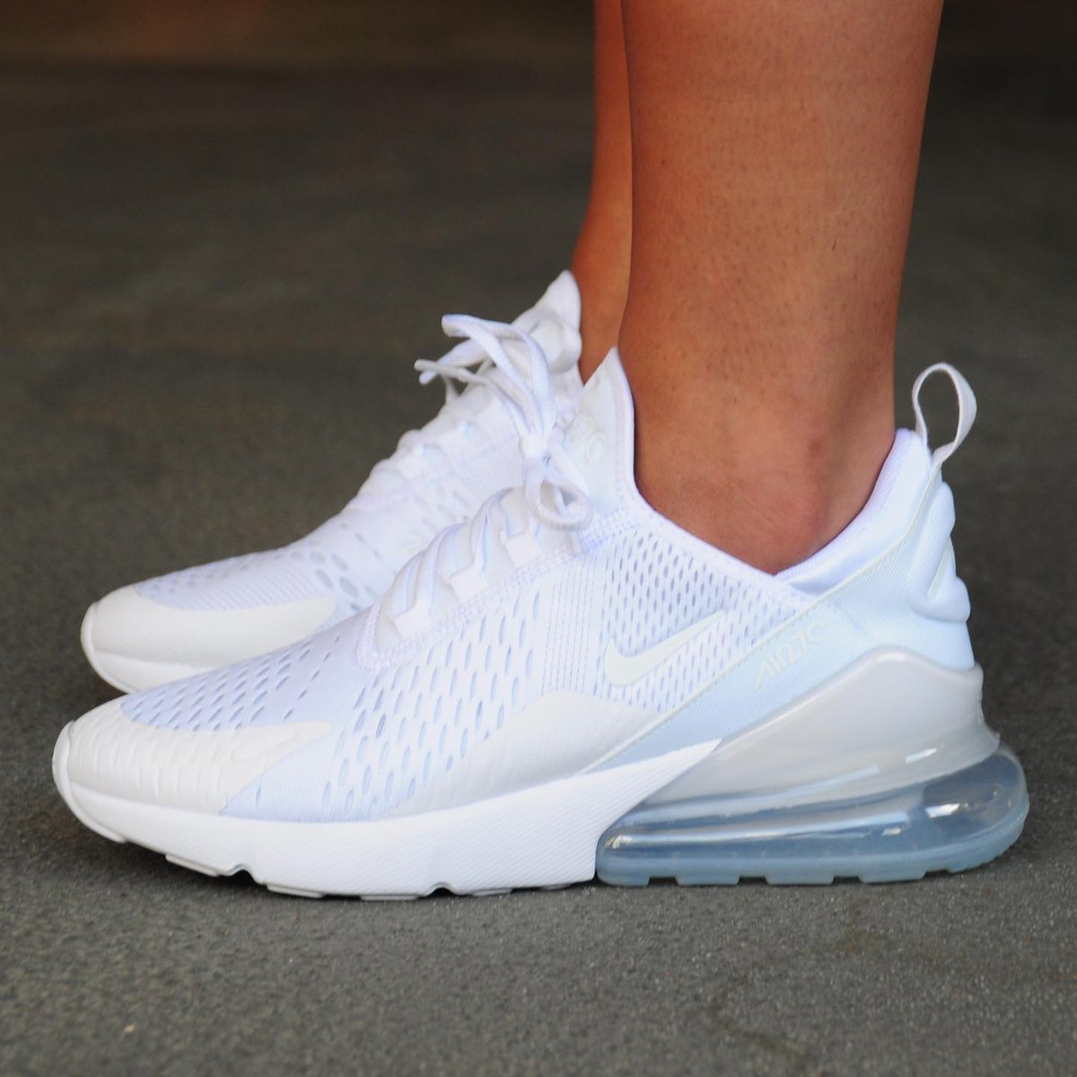 nike airmax 270 all white