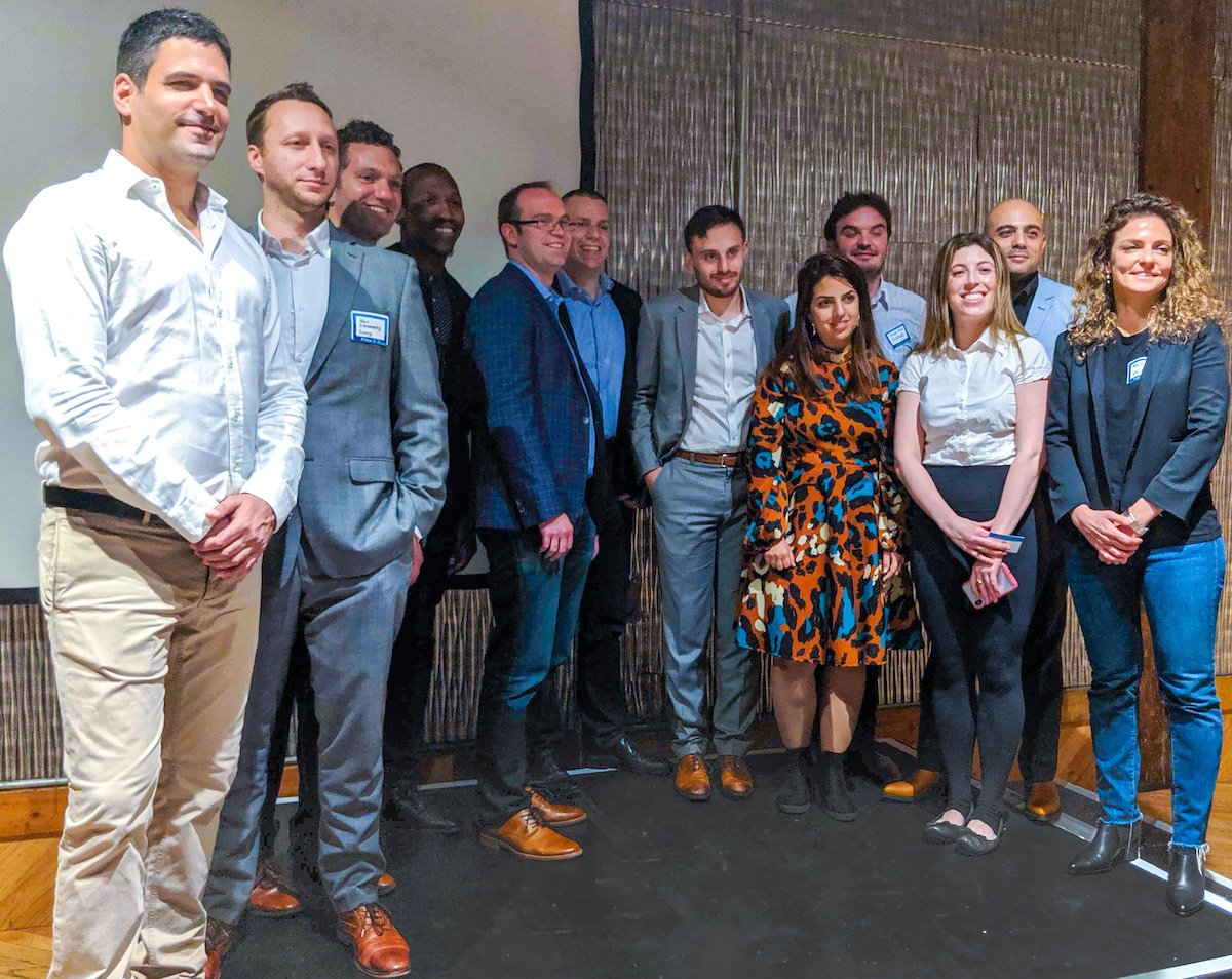 NYUFutureLabs's tweet photo. ICYMI, last week we hosted a private #FlashPitch w/ @ArieliCapital &amp; @share_nett.
🏆The winners: @AiOrigen, PathologyWatch, and @Voice_Itt.
Big thanks to the incredible startups that applied and pitched! https://t.co/dyuaCntWFF