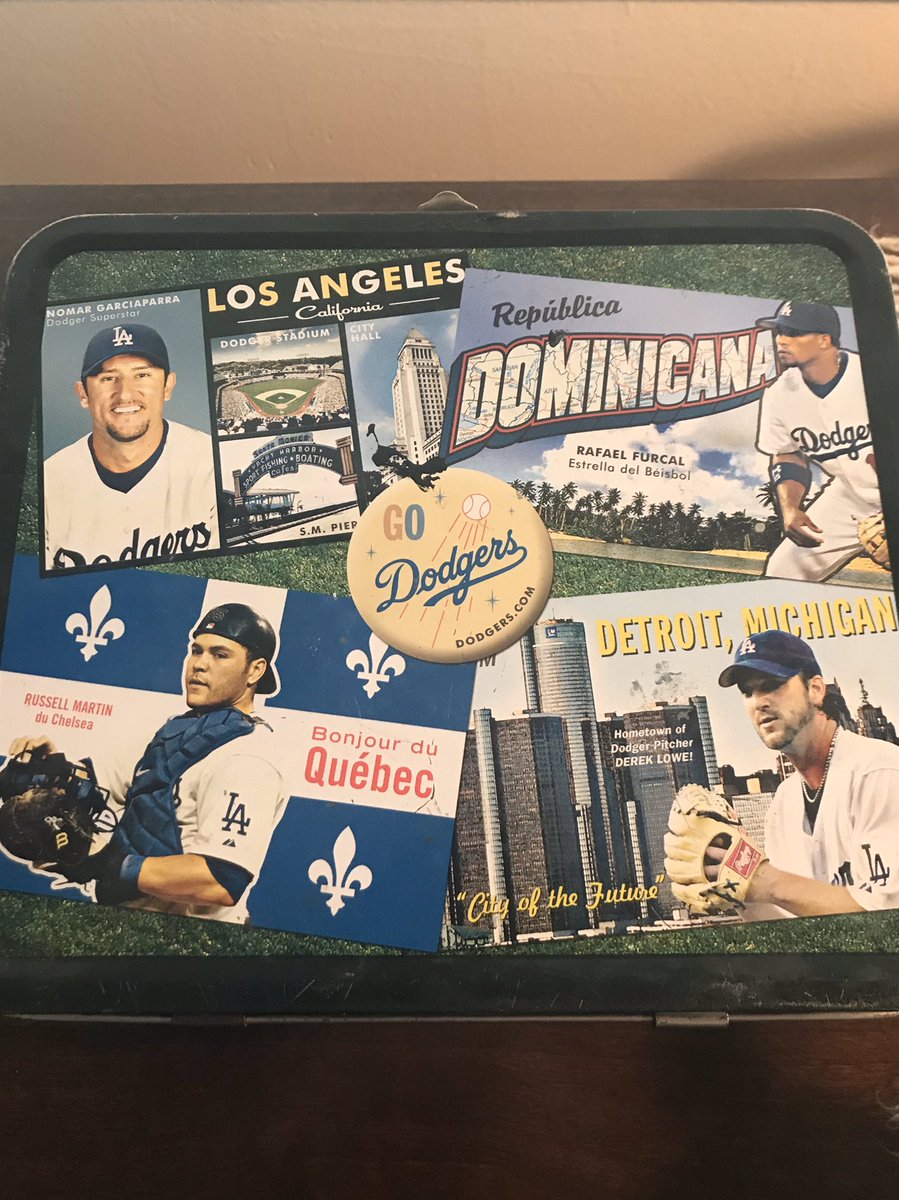 ElessarDarkStar's tweet photo. Needs some TLC and a bit of a shine, but $5 for a truckload of nostalgia? I’ll pay every time. #dodgers #takashisaito #jeffkent #jasonschmidt #juanpierre #dereklowe #rafaelfurcal #nomargarciaparra #russellmartin https://t.co/0aSSCp5YPE