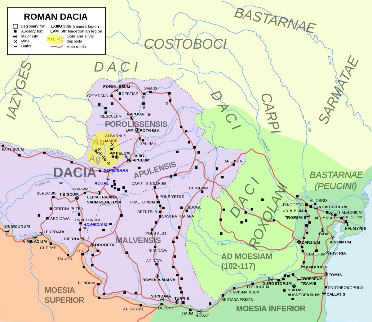 Roxolani Map