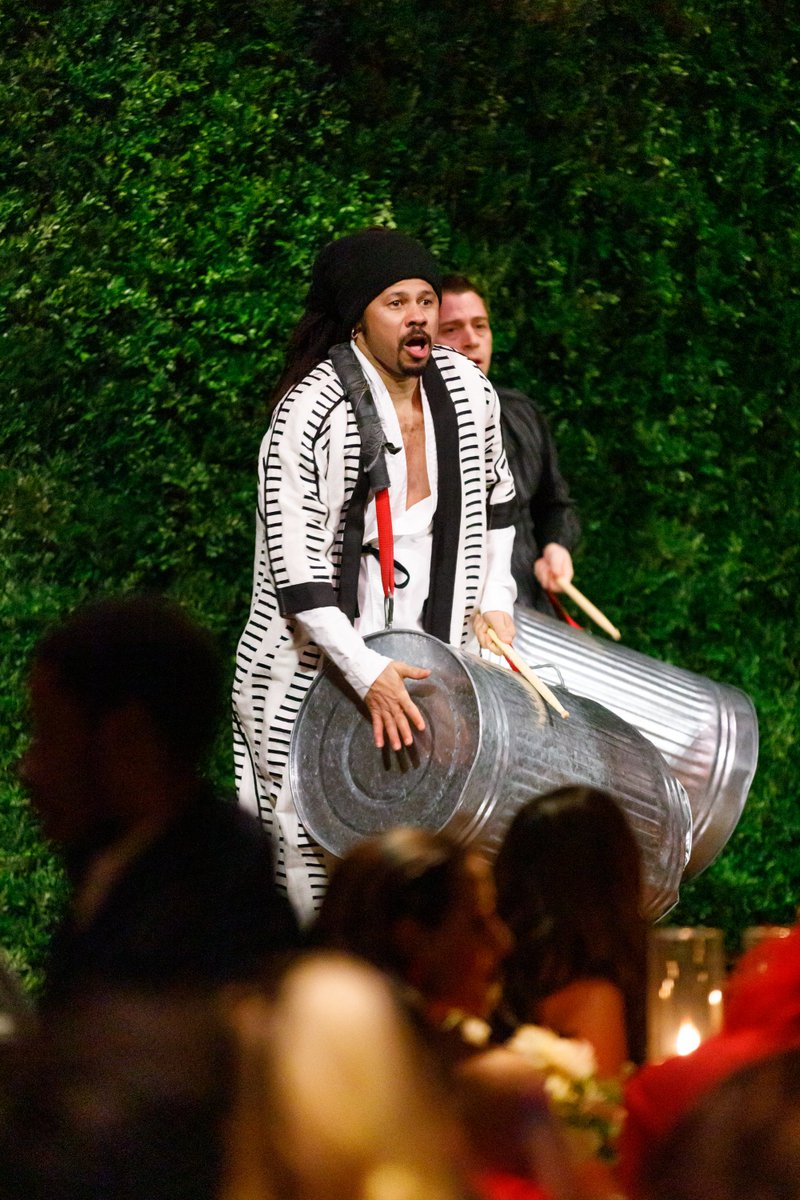 STOMPNYC's tweet photo. STOMP, but make it fashion 👊 It was an honor to perform at @voguemagazine's VOGUE's CFDA event dressed in Abasi Rosborough 🙌Photos by Carl Timpone/BFA https://t.co/aBIHkHloFc