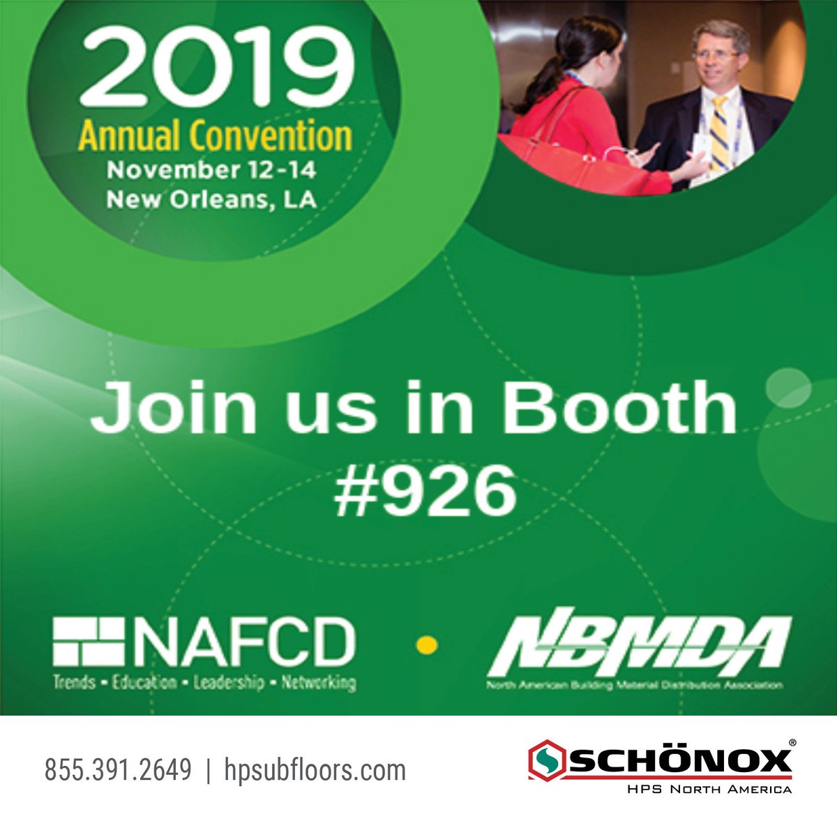 hps_schonox's tweet photo. Come see how Schönox is ÖN IT in New Orleans next week! Find the solutions to your subfloor issues in Booth 926 at the NAFCD + NBMDA Convention.

#schönoxsmooth #hpsschönox #NAFCD #booth926 #nola #subfloors https://t.co/4gq4HmFRPf