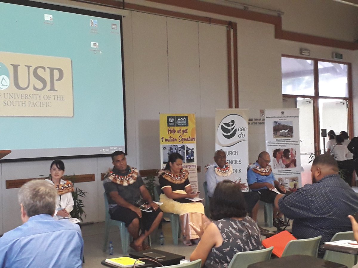 tinaleala's tweet photo. Multi-Disciplinary Conference on Education in Emergencies launches in Suva Fiji this morning.  As the Pacific Tourism Organisation enters into partnership with ADRA Fiji for a  tourism project on Koro Island, we are here to learn about the work of ADRA and partners in this area. https://t.co/6yeI6Bs9M7