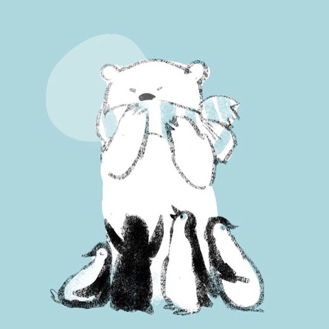 「ペンギン ホッキョクグマ」のTwitter画像/イラスト(新着)｜6ページ目