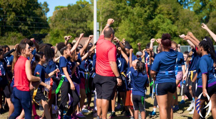 AaliyahChargois's tweet photo. Quick flashback to @jwelter47 Adidas flag football camp for girls, out here in Houston at @legacyplayon !!! #kickglass #shebreaksbarriers #grrridirongirls #adidas #LegacySSS ⚔️🖤🏈 https://t.co/AjS5B9AZwu
