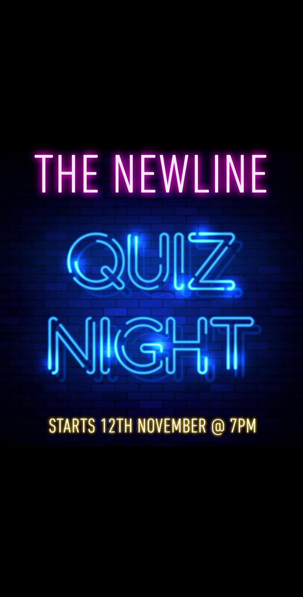 Quizz Night starts next Tuesday at 7 pm.£1 entry General Knowledge questions, Free curry at the interval. Prizes /vouchers...first &amp; Second place.