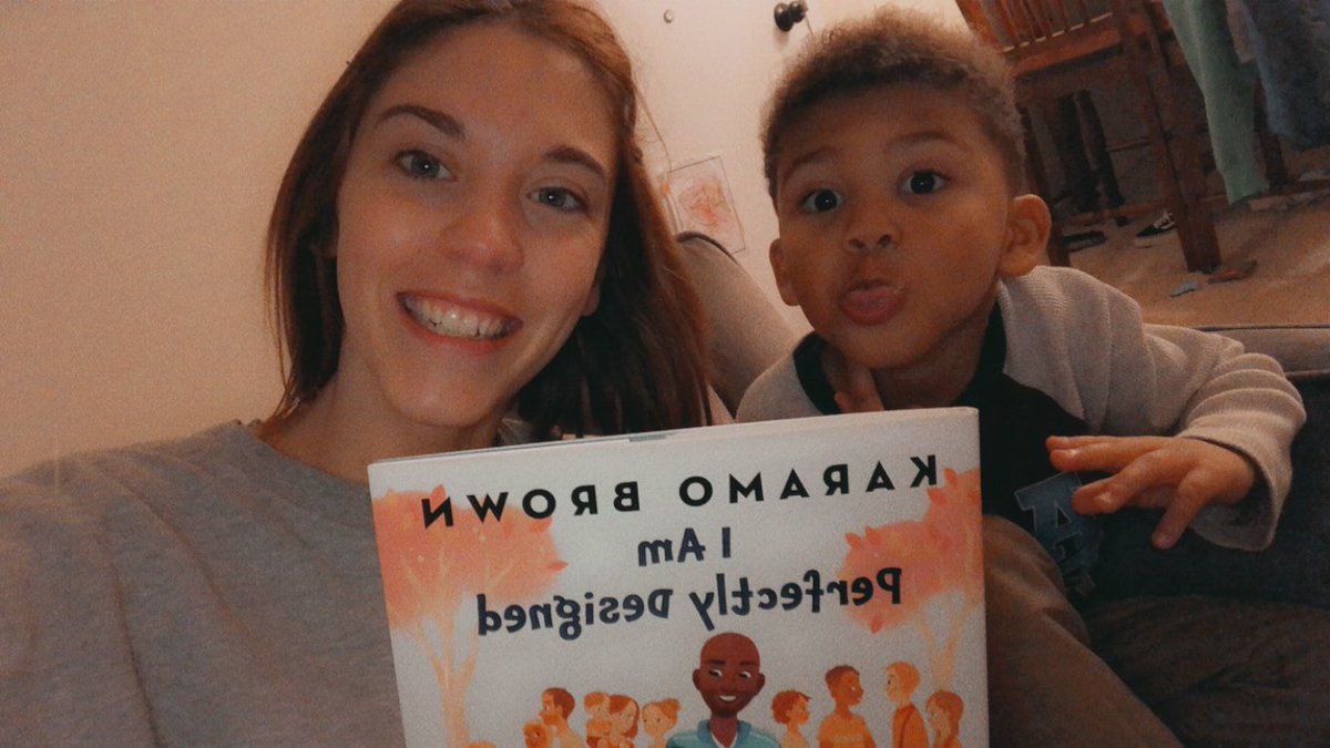 EUdelaney's tweet photo. Harrison and I read this story tonight celebrating โan ode to loving who you are, exactly as you are.โ And man it made me tear up. Iโm lucky to celebrate diversity in my classroom and at home. We are all #PerfectlyDesigned https://t.co/rfi2tGqZHw
