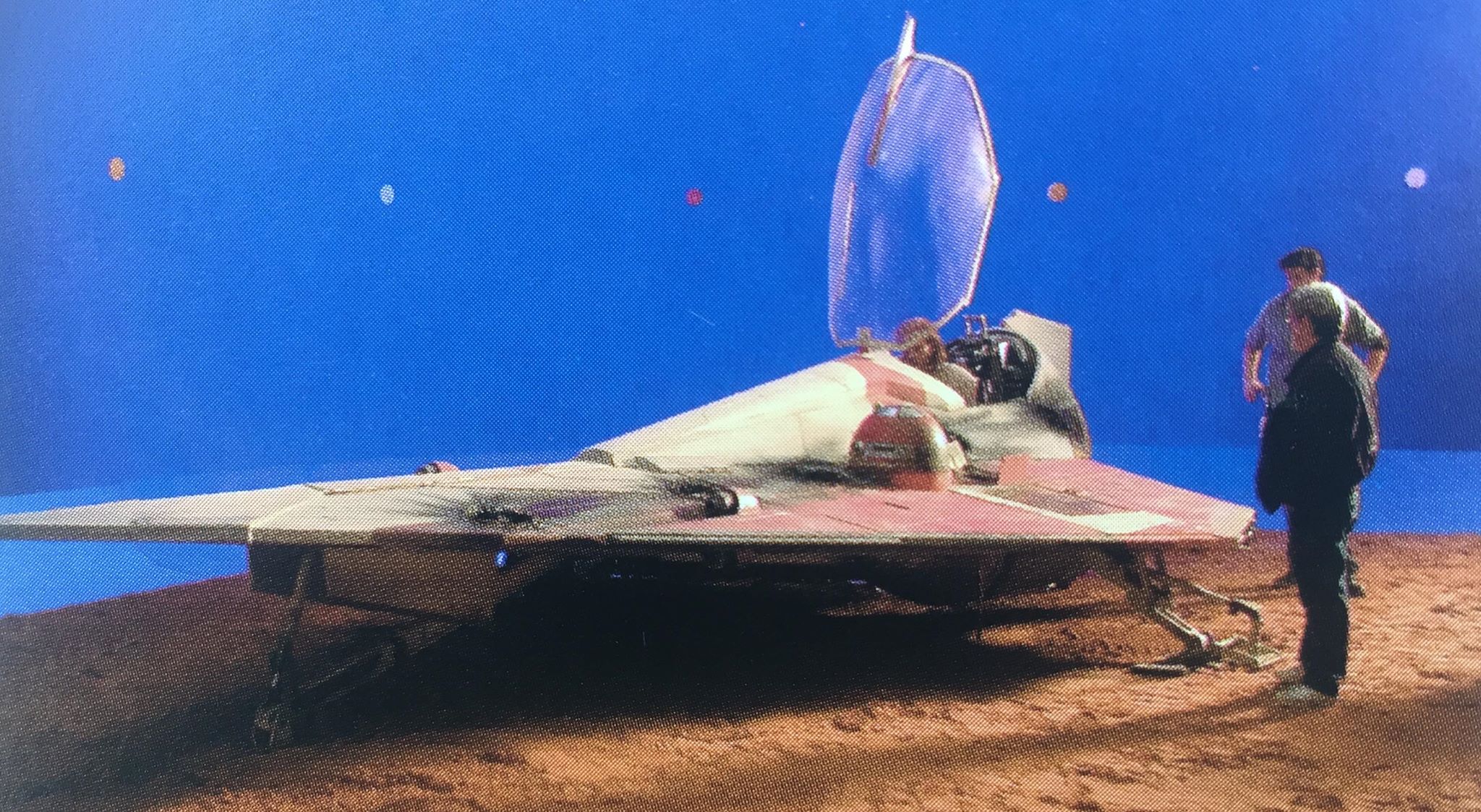 The Spaceshipper on X Attack of the Clones 2002 Obi Wan s Jedi starfighter Delta 7 Aethersprite class light interceptor. https t AMIRAPfNHP X
