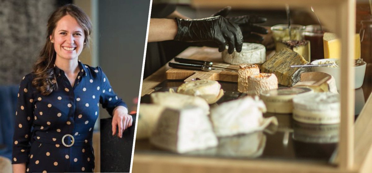 Onlangs werd Laura Überschär van Restaurant Joann ‘Beste Fromager van het Jaar’ met het serveren van vijf kazen met één bijpassende wijn. Op 18/11 verzorgt Laura een inhoudelijke proeverij voor horeca (12:30 bit.ly/2NlsKmK) en liefhebbers (19:00 bit.ly/33o86I8).