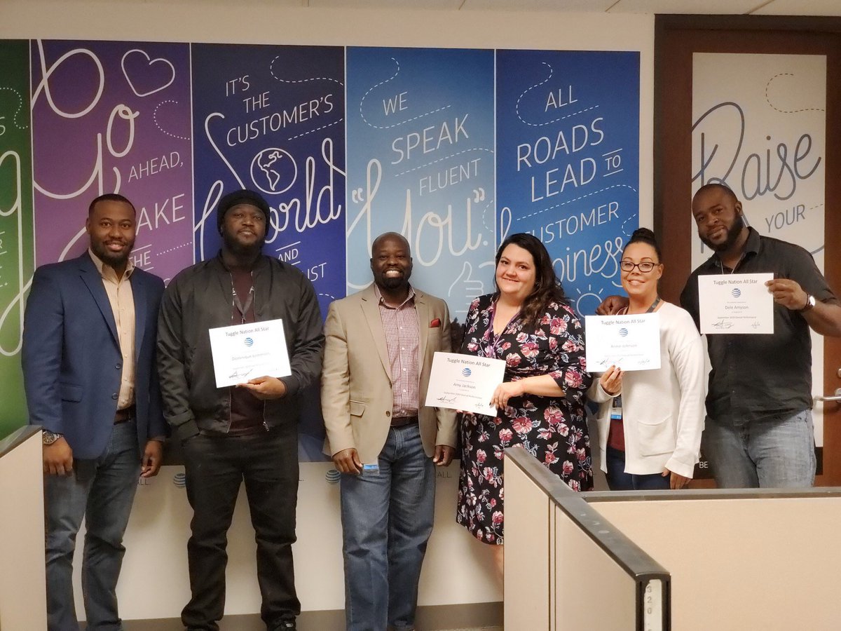 MobilitySalesTX's tweet photo. #TuggleNation Family help us congratulate these individuals for being part of the #TUGGLE All Star ⭐️ for the month of September!
@BJTaylor_5 @anthonyetuggle #TuggleNation #AllStar @TeamJohnsonTX #Lifeatatt @LifeAtATT #DMDR #Richinghamdelivers https://t.co/lzknSvL6BJ