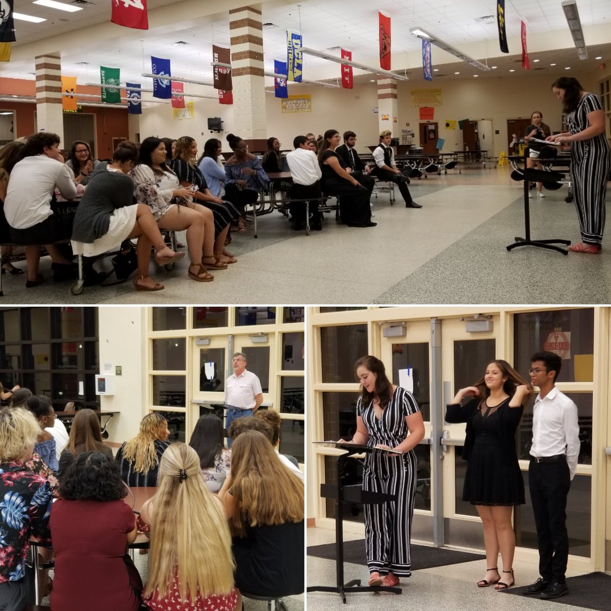 Celebrating the newest members of UHS National Music Honors Society! Welcome to <a href="/uhs_tri_m/">UHS Tri-m</a>! #uhstitans