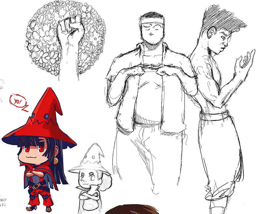 ✧🎃 Here was the drawpile from our 24 hour Halloween special stream! Tag yourself if you participated :)
