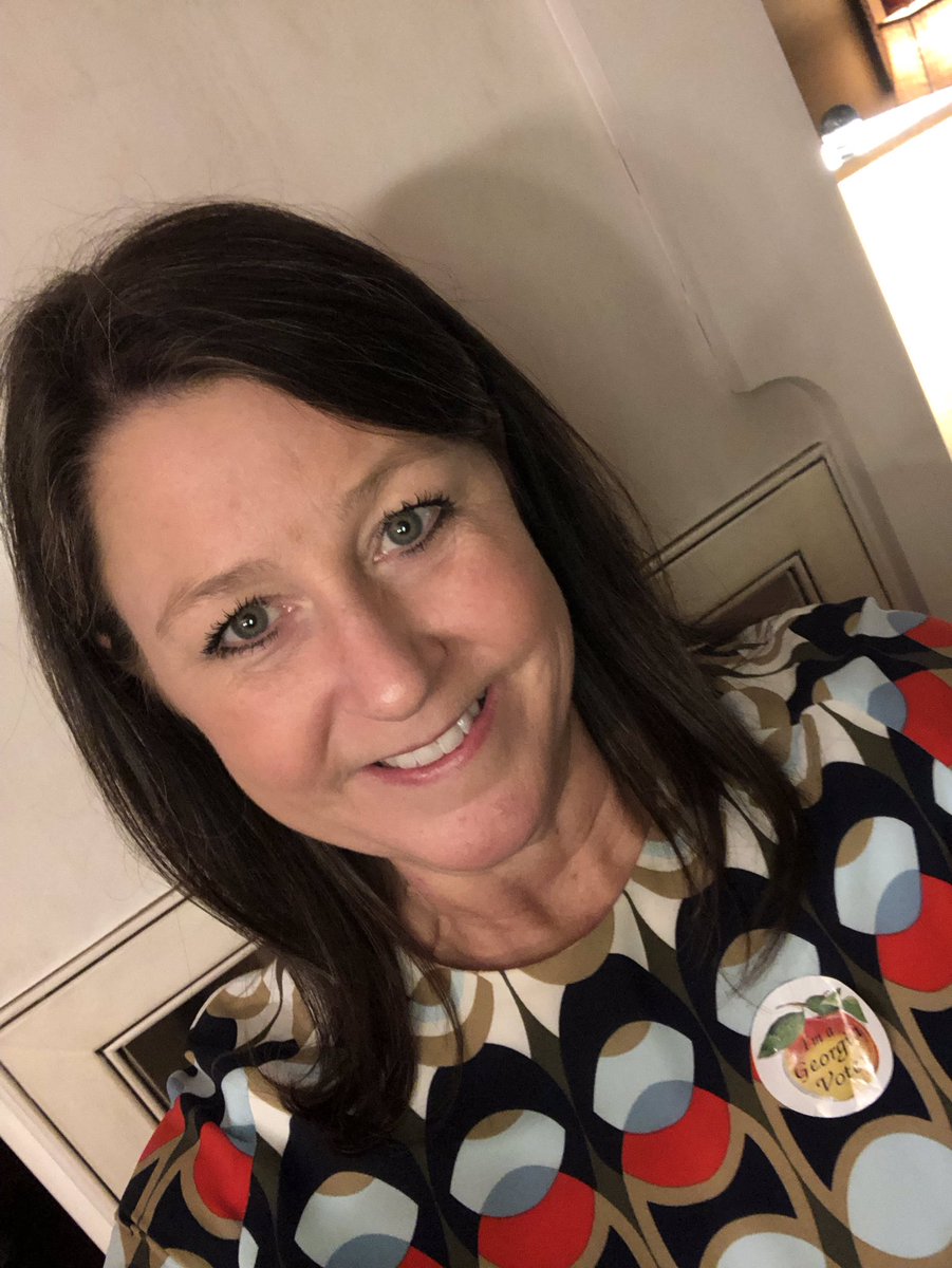 DonnaJackson46's tweet photo. I am a GA voter.  Are you?  Go vote!!! https://t.co/Qhszz38nbe