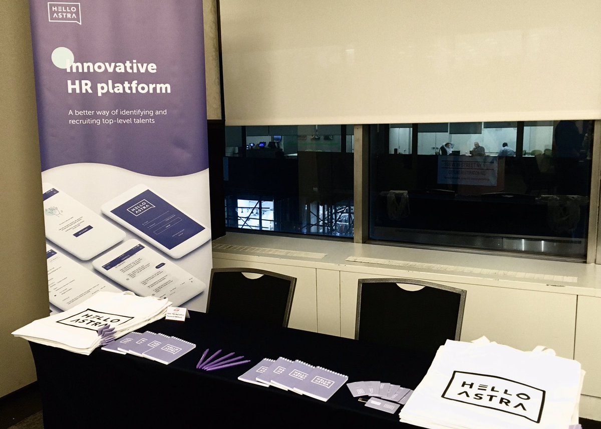 HelloAstra's tweet photo. We are ready for tomorrow! See you at booth number 6 at #HRTechSummit
#HelloAstra #HR #ATS https://t.co/0DdDgF9Zlu
