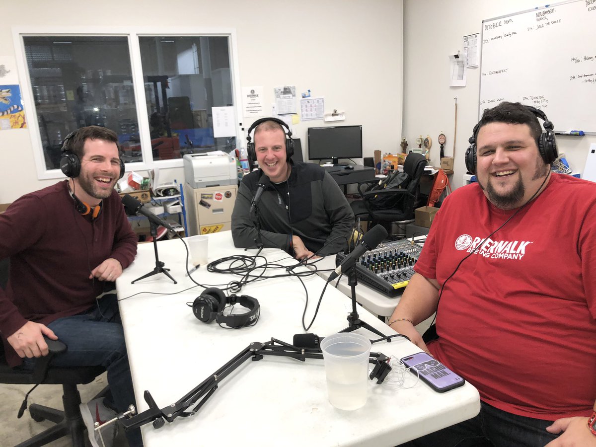 Thank you <a href="/RiverWalkBeer/">RiverWalk Brewing</a> for the generous hospitality great time tonight for <a href="/JakeSnakeDDT/">JakeSnakeDDT</a> sold out crowd hanging with <a href="/TheSylverFox/">Sean Sylver</a> tonight. Let’s go!!