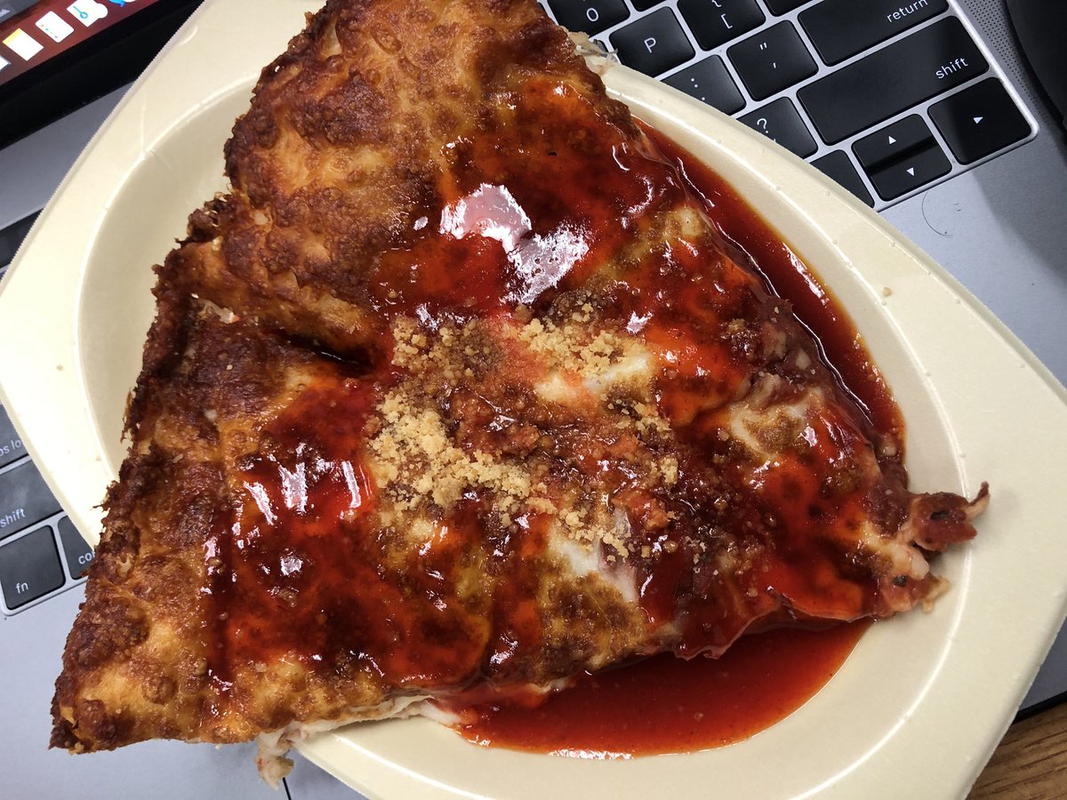 AlyssaKNewton's tweet photo. Went full Biloxi on my #ElectionNight pizza in honor of my first Mississippi general election with the @sunherald. #ReadLocal #EatLocal https://t.co/jbMLiHmpi0