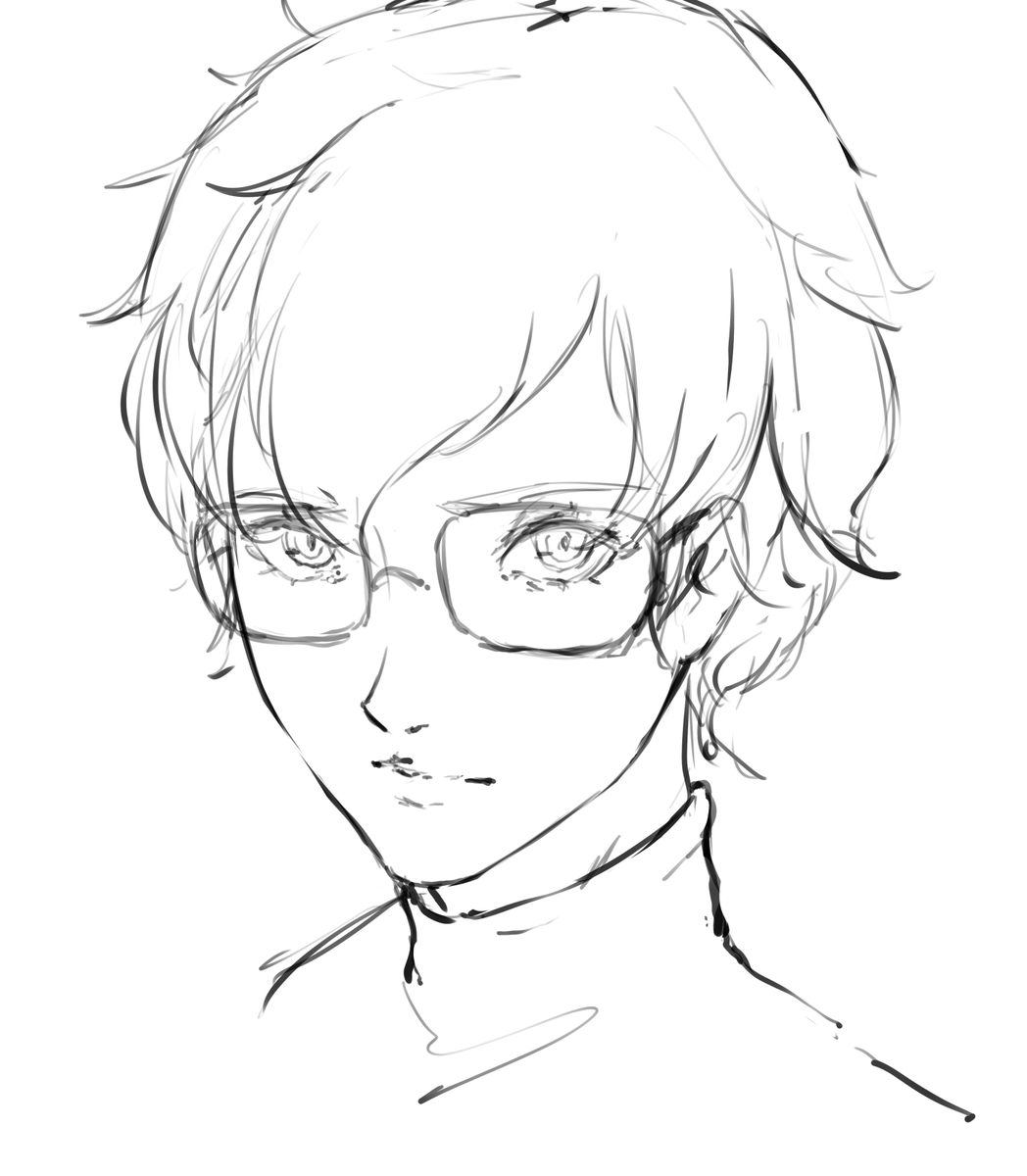 felt cute. might color later.

#Joker #Persona5 