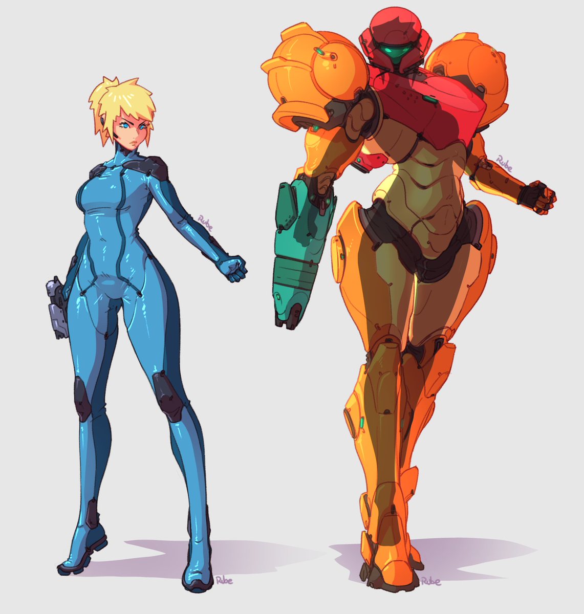 my take on Samus Aran from #metroid

Always and always will absolutely adore her design, the varia remains one of my favorite armor suits ever.
I gave samus more scruffy hair since shed be wearing that helmet all day, its cuter too

tell me what you think🤠