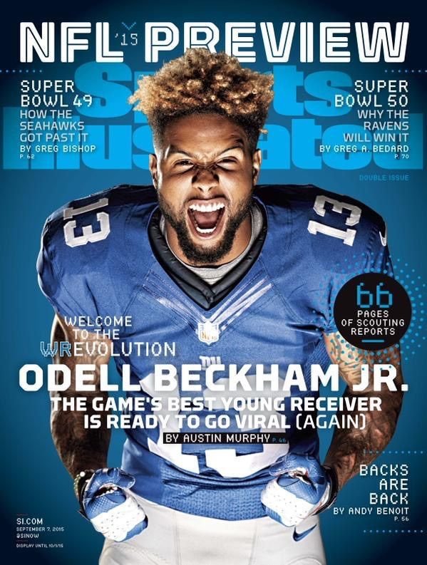 Odell Beckham Jr. turns 27 today Happy birthday to the never camera shy SI cover boy 