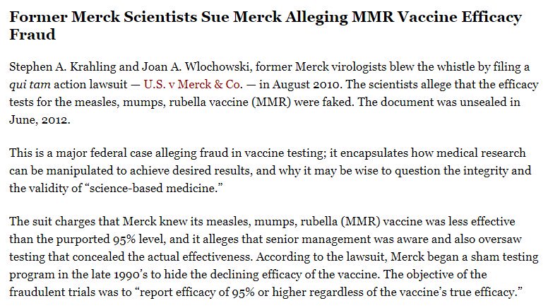 They tried fragmenting the DNA but that didn't work, it only made it easier for the DNA to absorb into ours.The research you trust is paid for by the people that profit from vaccines (big pharma).Ever hear about the Merck (MMR) whistleblowers?