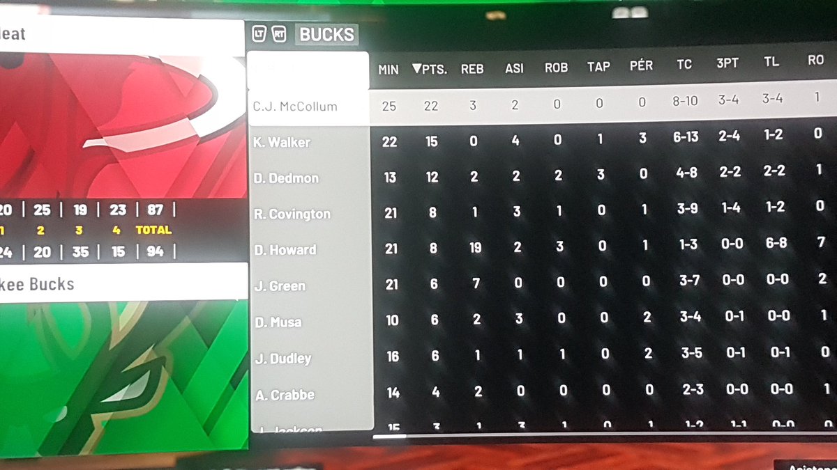 GmLp2k's tweet photo. Victoria sufrida ante unos rocosos Heat que nunca tiraron la toalla liderados x un gran damian lillard con 24 puntos @Domingo39093942 @LigaPhoenix2k https://t.co/ag1ydZwt8d