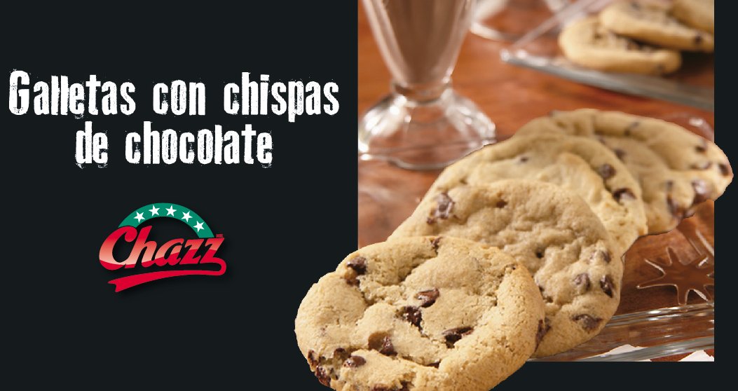 chazzoficial's tweet photo. ¿Ya probaste nuestras ricas galletas con cubiertas con chispas de chocolate? Combínalas con una deliciosa malteada. 🤤😋 https://t.co/uTYqdfcN81