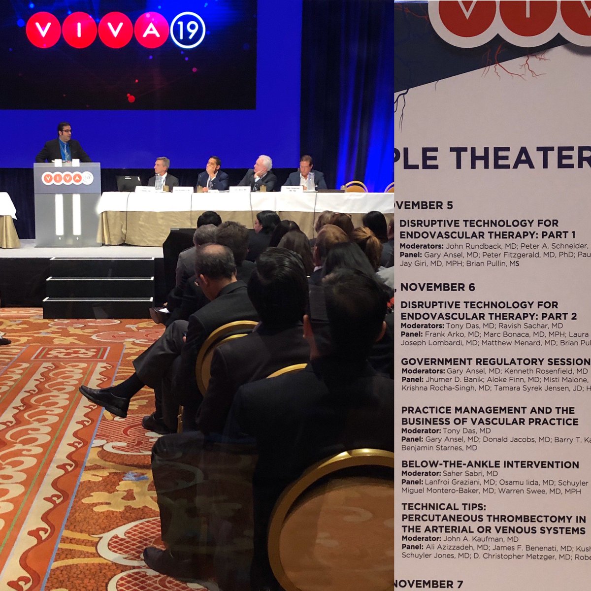Peter@InRoadMedical (@pschneidermd) on Twitter photo Meanwhile Dr. Schneider is participating in a panel discussion centered around disruptive technology. #VIVA19 Meanwhile Dr. Schneider is participating in a panel discussion centered around disruptive technology. #VIVA19