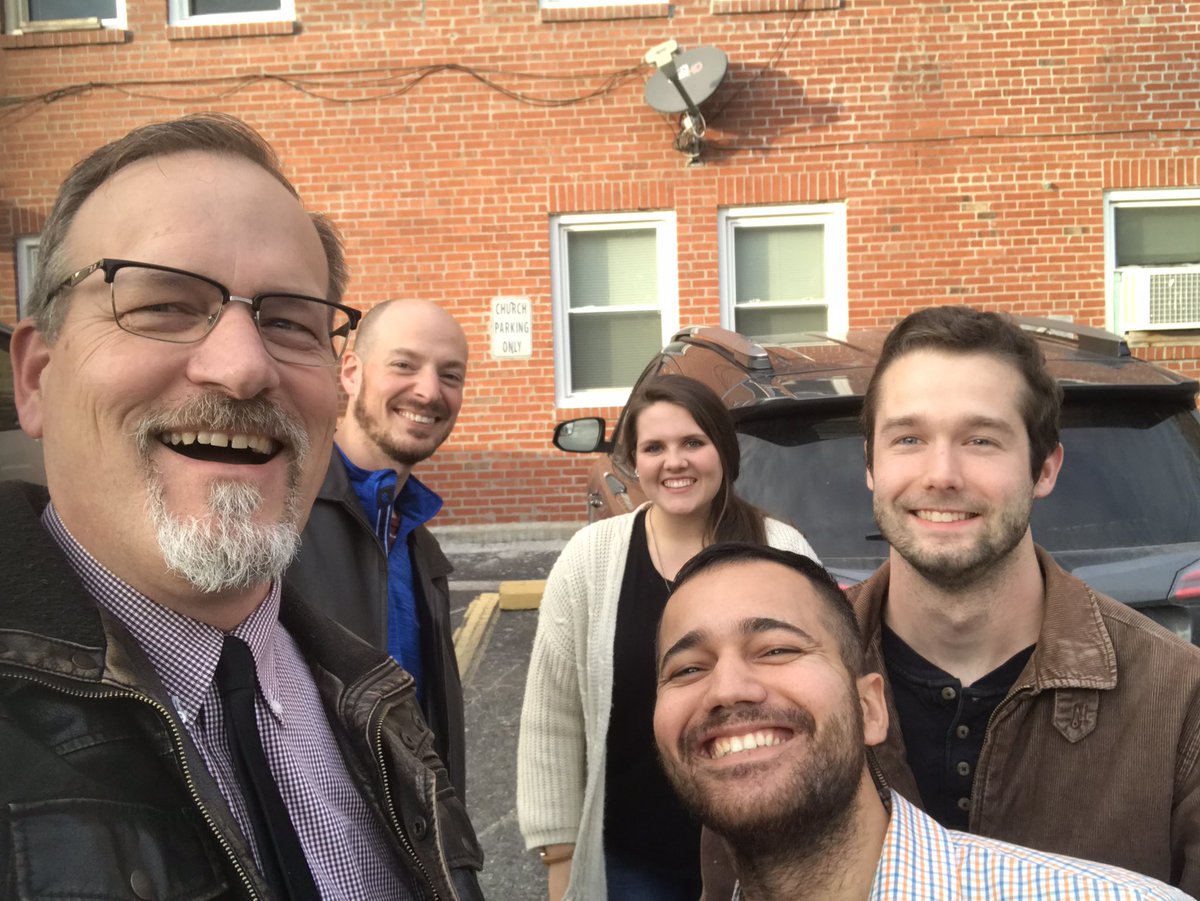 DrTPJohnston's tweet photo. #WhatABlessing to #Evangelize this evening with these @SpurgeonColl students!
We sang “Jesus Loves Me” outside one home and the door finally opened during the chorus :-)
#SpokeWith & #PrayedWith Jose, Cella, Miguel, Max, Lauren, Allie, and a few others #Amen! https://t.co/HJ83lc6nTt