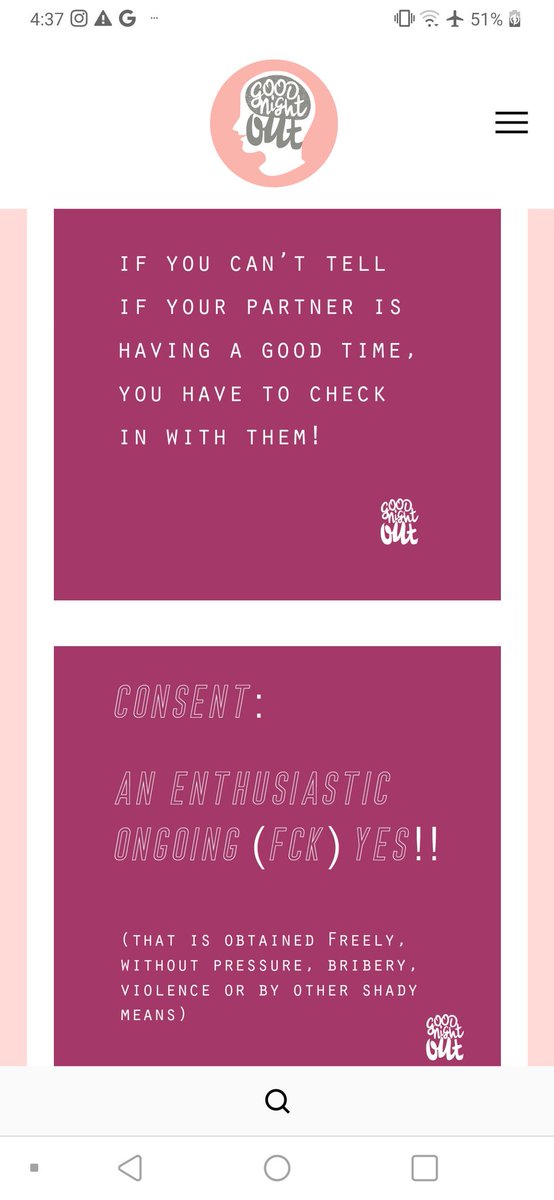 If you are a person who goes to shows and wants to help people feel safer,  @goodnightoutVAN has your back  https://www.goodnightoutvancouver.com/consent-shows 