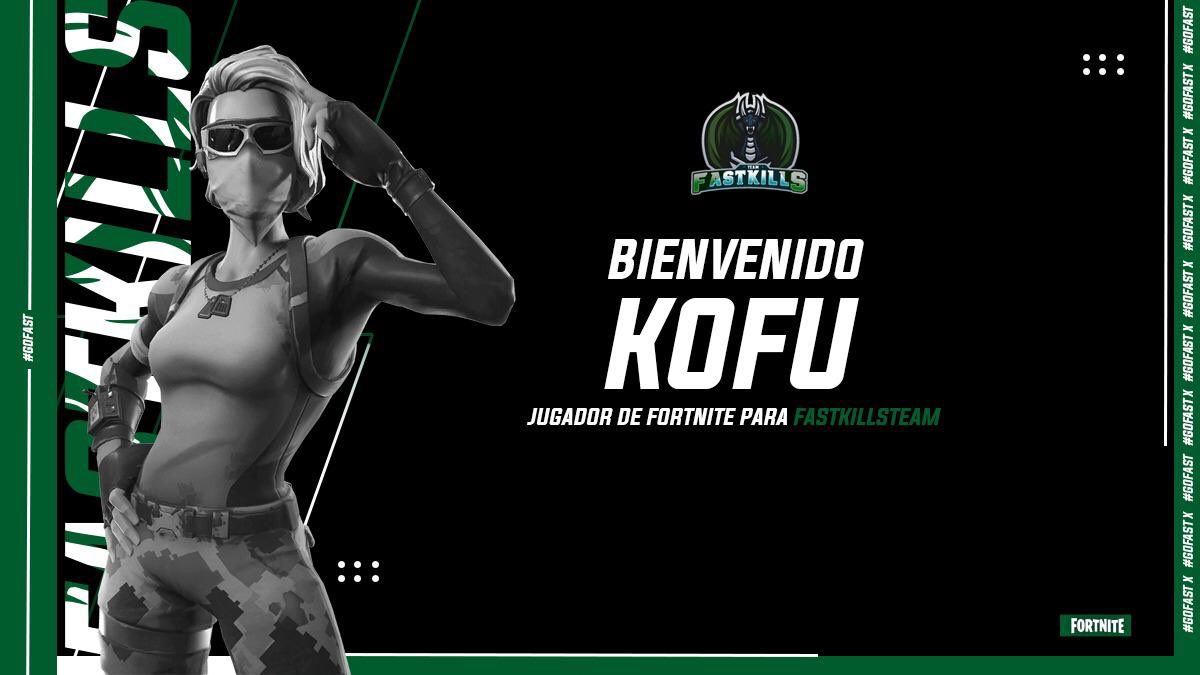FasTKillsTeam's tweet photo. #Presentacion | #Fortnite  

¡Le damos la Bienvenida a nuestro nuevo jugador de Fortnite @iKofuSkill! 😎

¡Bienvenido a la familia! 💚

¡A darlo todo por el triunfo del equipo! 

Redes sociales:

🌐 | @iKofuSkill https://t.co/yW8JSm3Au3