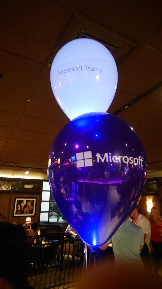 We're celebrating #MicrosoftTeams tonight at #MSIgnite!
