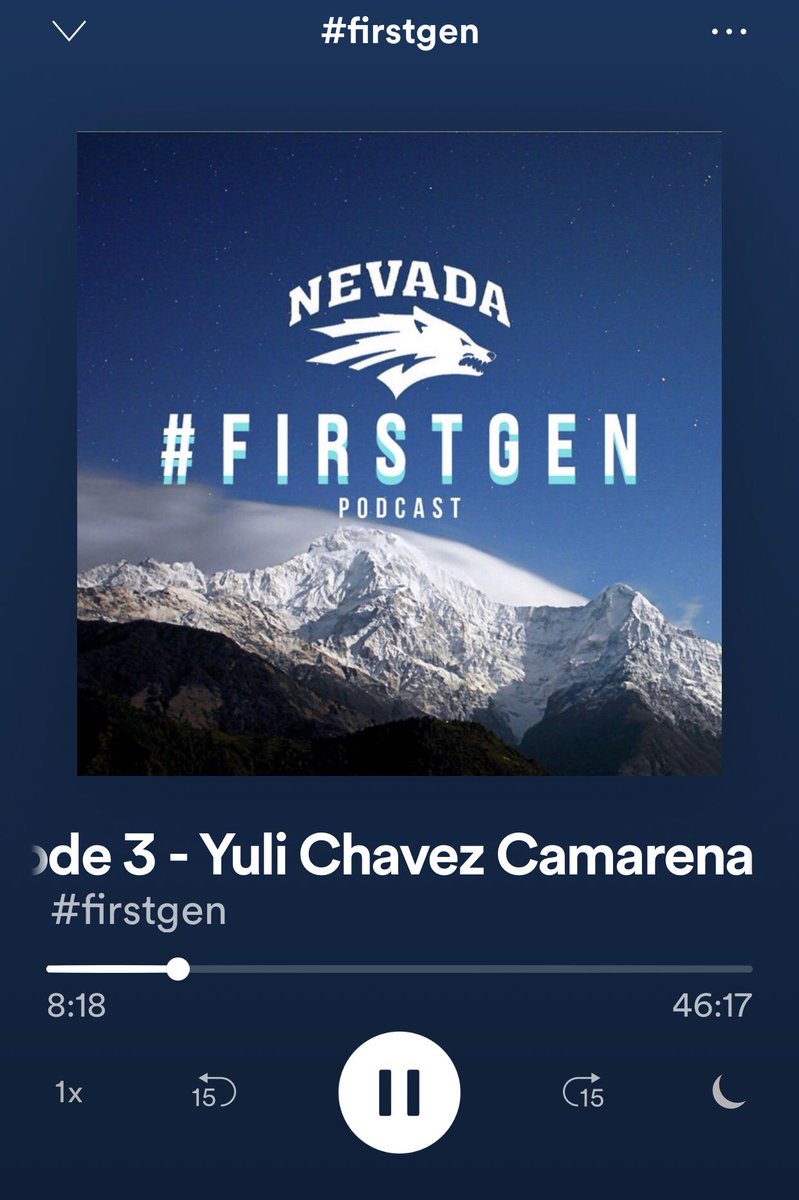 GEARUPUNR's tweet image. Have you listened to our podcast ?? 

Episode 3 is out and it features TMCC’s GEAR UP PI Yuli Chavez ! 

Thank you for sharing your inspirational story with us !! 

#GEARUPWORKS #firstgennv #firstgen